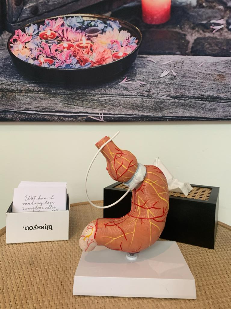 Virtuele maagband, een hypnotische maagverkleining zonder operatie, voor clienten uit Oosterhout